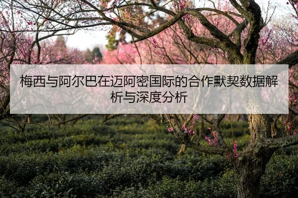 梅西与阿尔巴在迈阿密国际的合作默契数据解析与深度分析